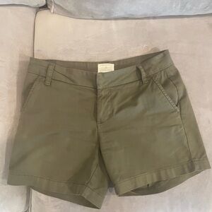 Caslon Olive Green Cargo Shorts Relaxed Fit